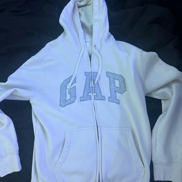 GAP Other - cream gap zip up size medium